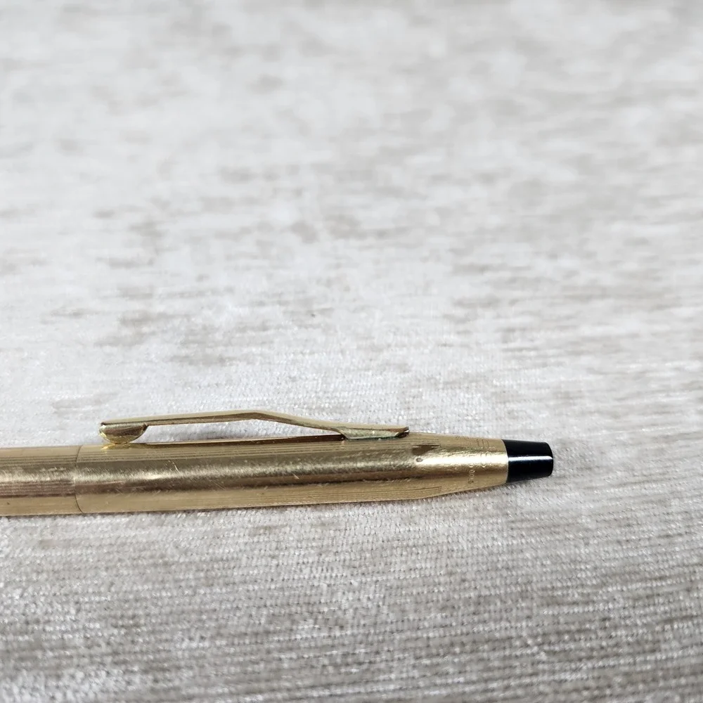 Vintage Cross Classic Century ballpoint pen 10K gold fill Logo Pen Pre-owned